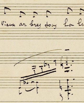 debussy manuscript